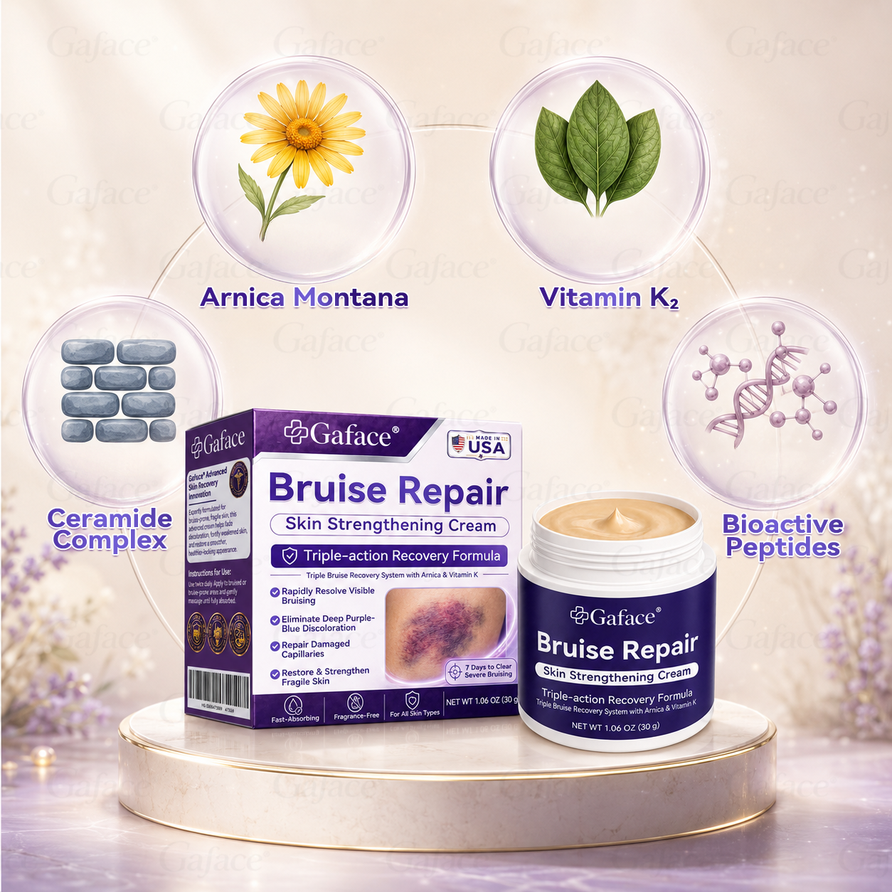 𝑮𝒂𝒇𝒂𝒄𝒆® 𝑩𝒓𝒖𝒊𝒔𝒆 𝑹𝒆𝒑𝒂𝒊𝒓 & 𝑺𝒌𝒊𝒏-𝑺𝒕𝒓𝒆𝒏𝒈𝒕𝒉𝒆𝒏𝒊𝒏𝒈 𝑪𝒓𝒆𝒂𝒎 ⏰Enjoy an exclusive 30% discount⏰