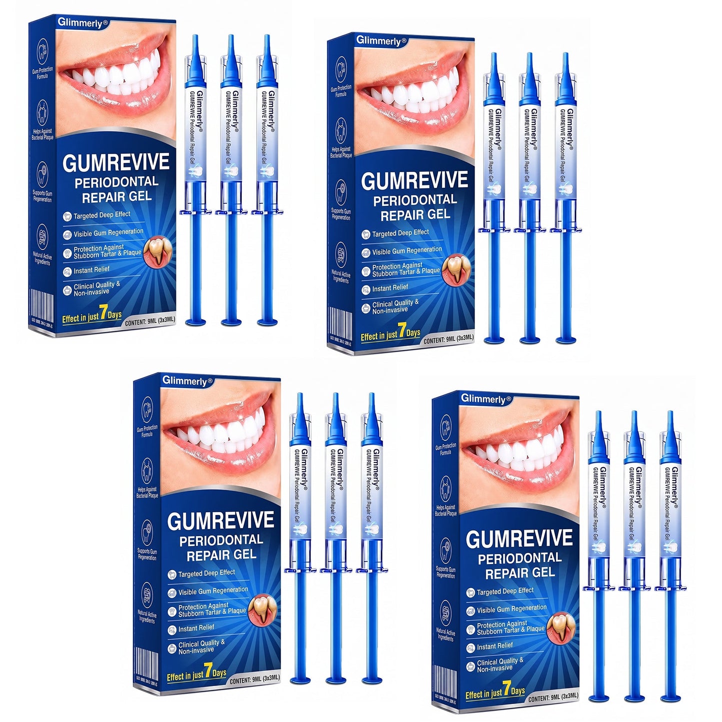Glimmerly® 🦷GumRevive periodontal repair gel🌳
