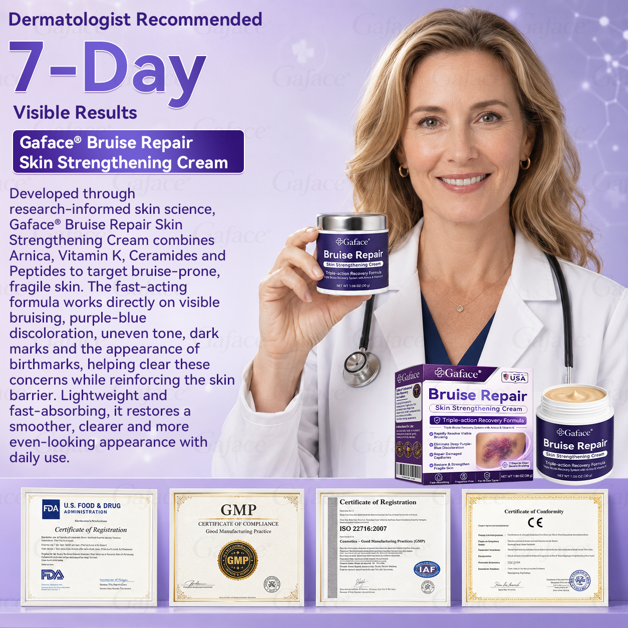 𝑮𝒂𝒇𝒂𝒄𝒆® 𝑩𝒓𝒖𝒊𝒔𝒆 𝑹𝒆𝒑𝒂𝒊𝒓 & 𝑺𝒌𝒊𝒏-𝑺𝒕𝒓𝒆𝒏𝒈𝒕𝒉𝒆𝒏𝒊𝒏𝒈 𝑪𝒓𝒆𝒂𝒎 ⏰Enjoy an exclusive 30% discount⏰