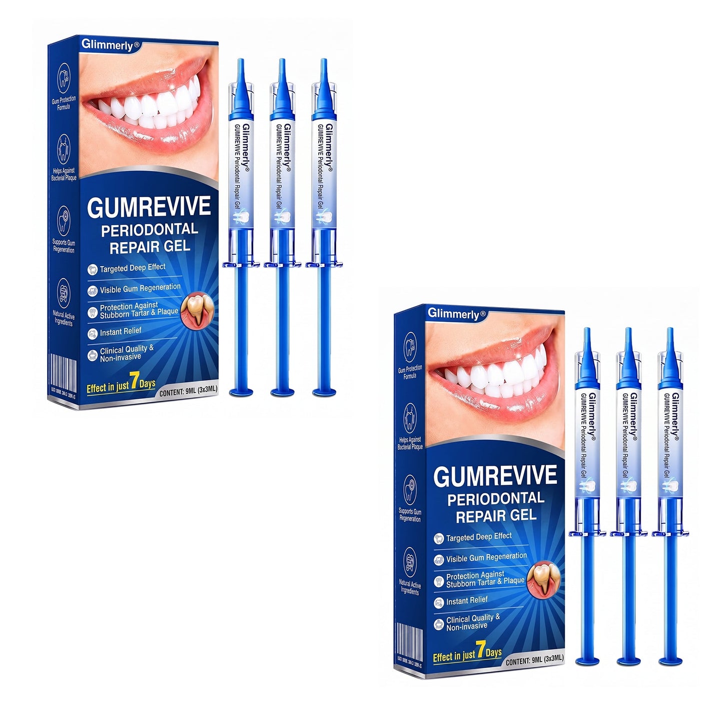 Glimmerly® 🦷GumRevive periodontal repair gel🌳